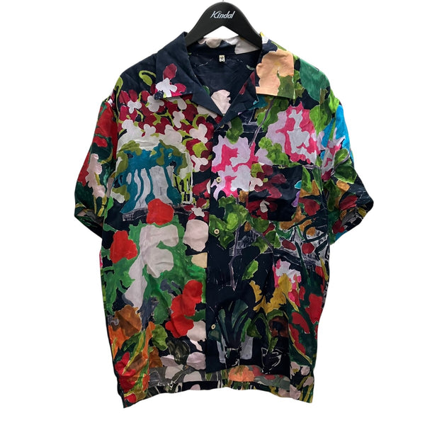 KHOKI(コッキ) Altar shirt 半袖シャツ 22ss-b-04-BK マルチカラー