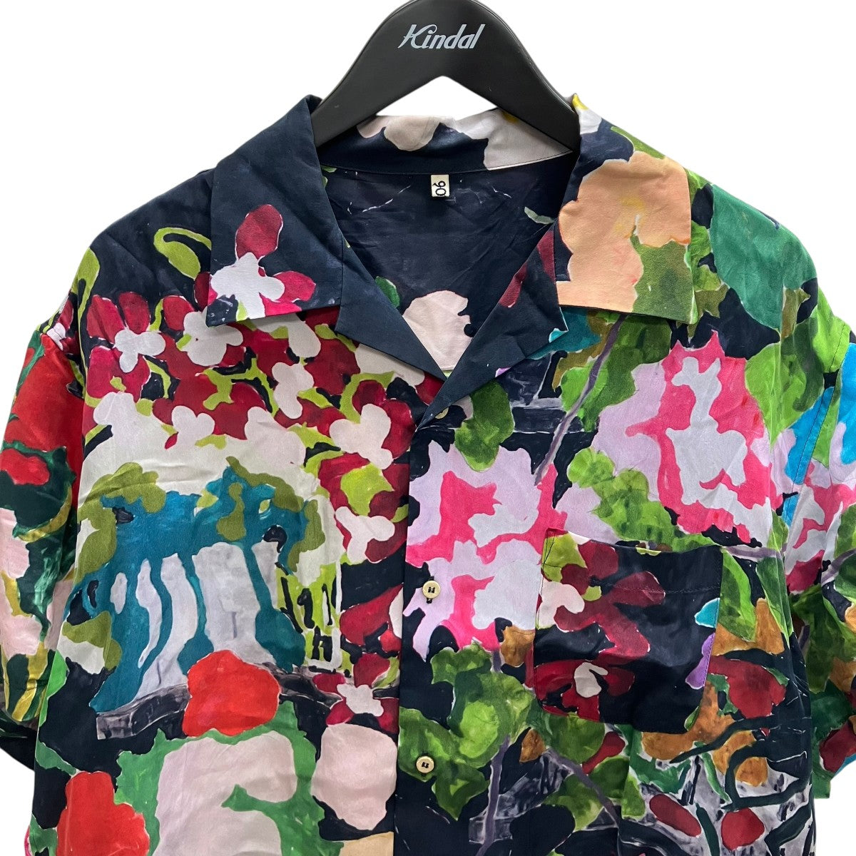 KHOKI(コッキ) Altar shirt 半袖シャツ 22ss-b-04-BK マルチカラー
