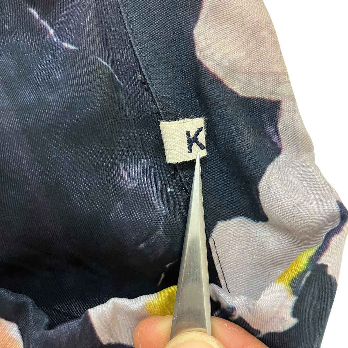 KHOKI(コッキ) Altar shirt 半袖シャツ 22ss-b-04-BK マルチカラー