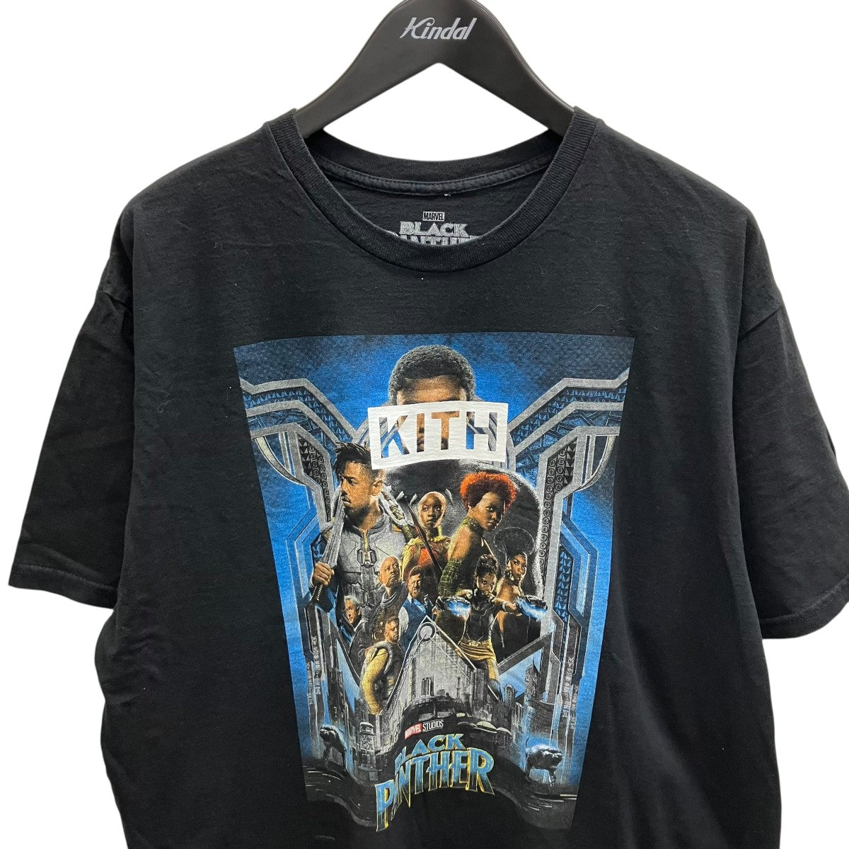 KITH vintage×black panther プリントTシャツ 古着・中古-2枚目のアイテム画像
