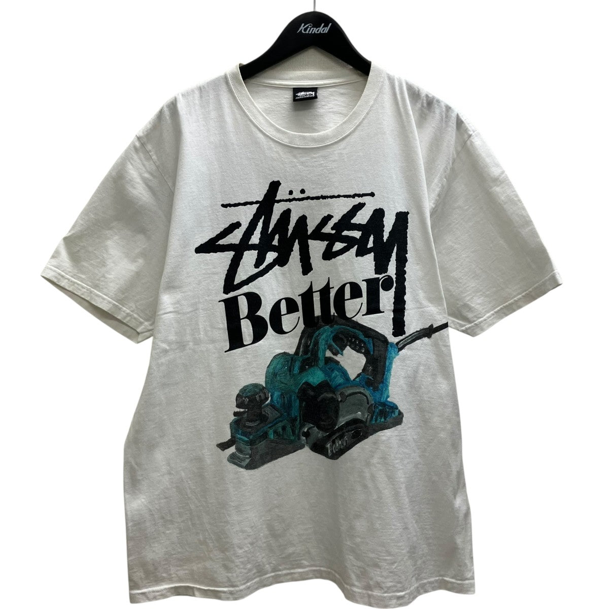 stussy×Better Gift Shop ビルドベターTシャツ 古着・中古-1枚目のアイテム画像