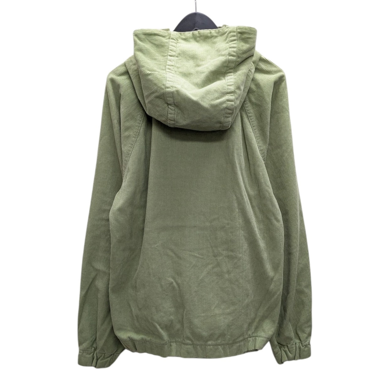 【Klifur Hooded Jacket Sage】 ジップコーデュロイフーディー