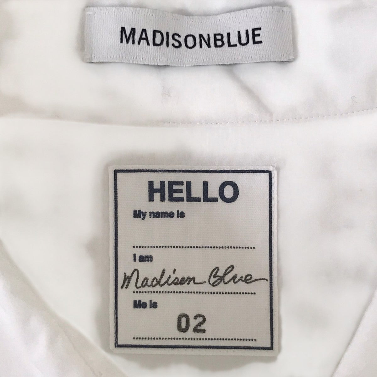 MADISON BLUE J．BRADLEY LONGSLEEVE SHIRT 長袖シャツ 古着・中古-6枚目のアイテム画像