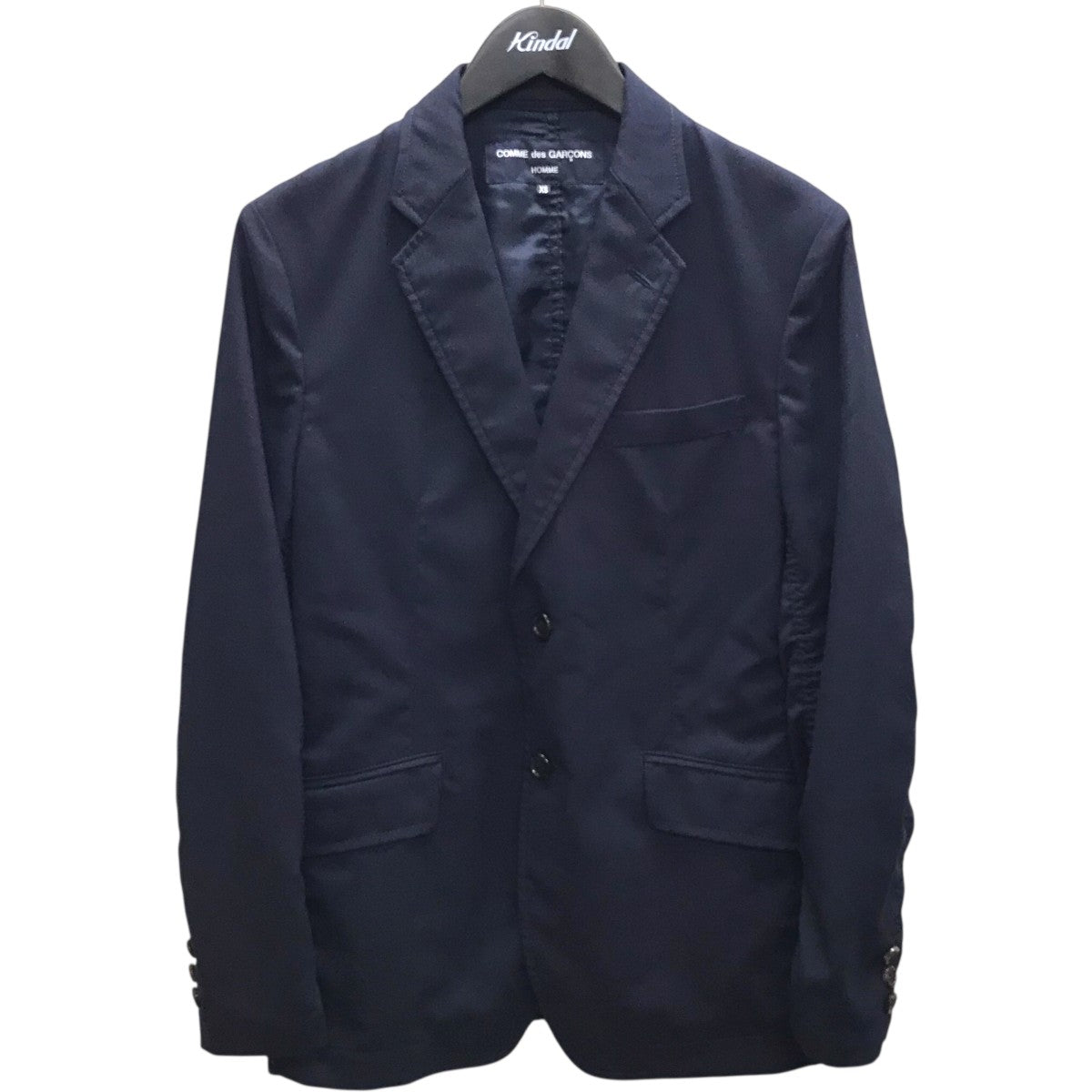 コムデギャルソン　黒 テーラードジャケット COMME des GARCONS HOMME DEUX(コムデギャルソンオムドゥ