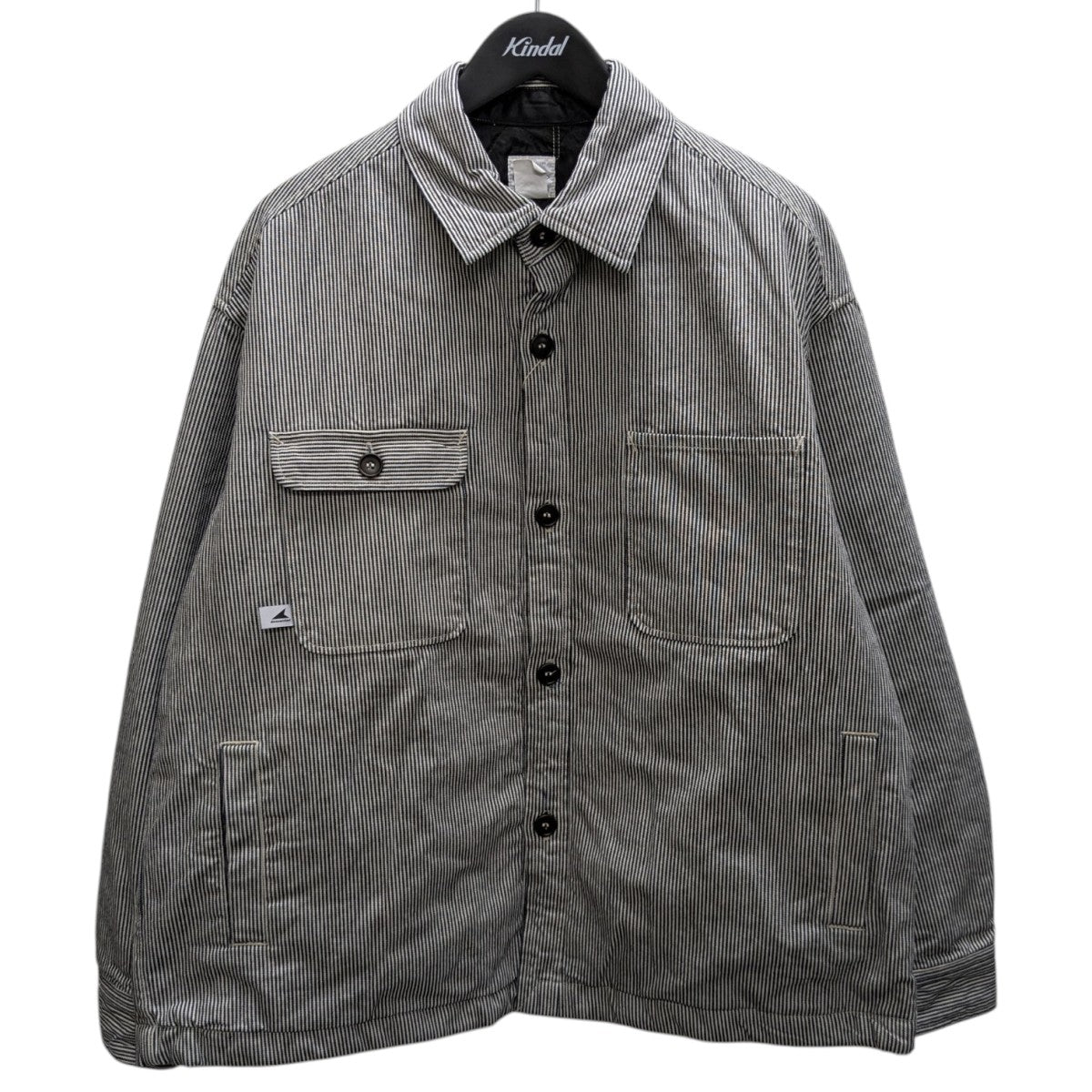 ジャケット・アウター DESCENDANT CRA90 HICKORY STRIPE JACKET L DESCENDANT(ディセンダント) 【CRA90 HICKORY STRIPE JACKET】 中綿