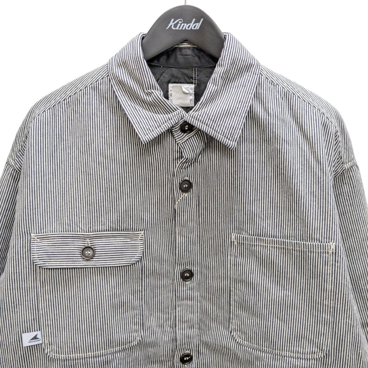 DESCENDANT(ディセンダント) 【CRA90 HICKORY STRIPE JACKET】 中綿