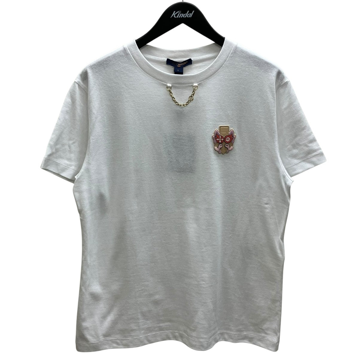 LOUIS VUITTON 24SSチェーン付きTシャツ 古着・中古-1枚目のアイテム画像