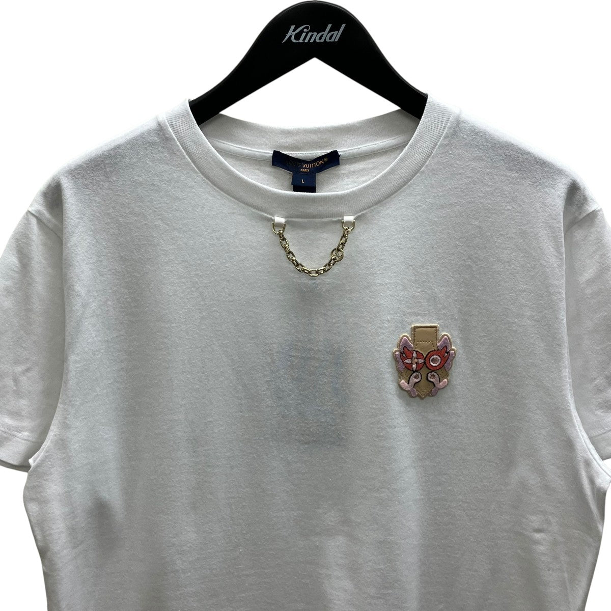 LOUIS VUITTON 24SSチェーン付きTシャツ 古着・中古-2枚目のアイテム画像