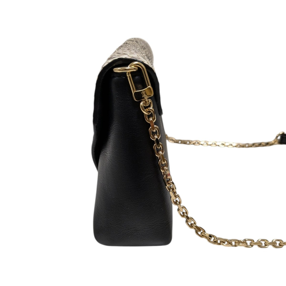 LOUIS VUITTON エキゾチックパイソン ラブノートバッグ 古着・中古-3枚目のアイテム画像