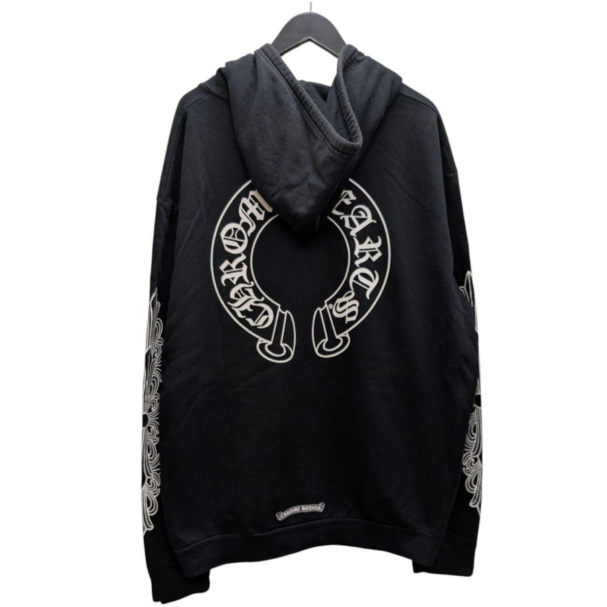 CHROME HEARTS(クロムハーツ) Floral Cross Horseshoe Zip Up Hoodie