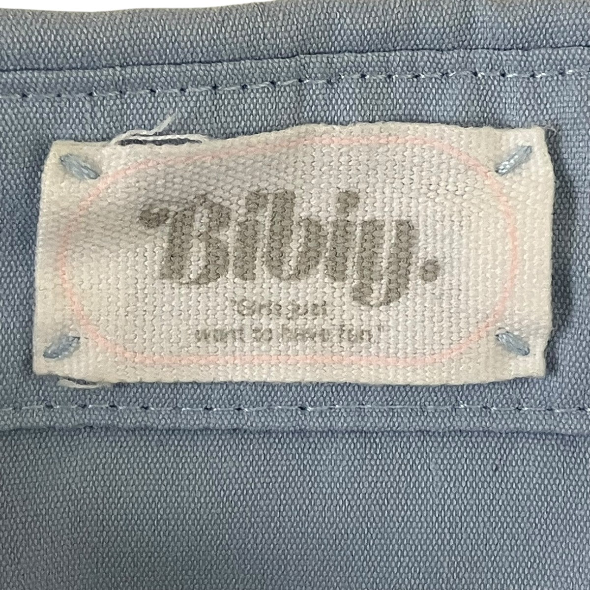 Bibiy．(ビビィ) フリルシャツ B30-BLO030LBF スカイブルー サイズ