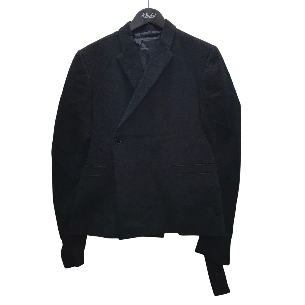 RICK OWENS(リックオウエンス) テーラードジャケット ブラック サイズ