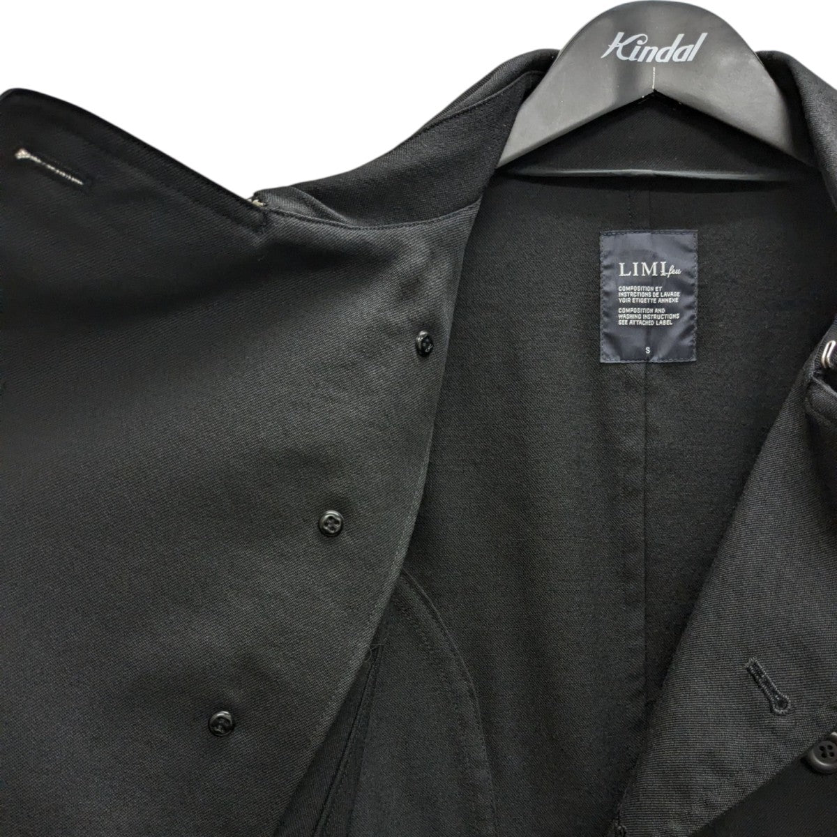 LIMI feu(リミフゥ) ウールジャケット ブラック サイズ Free｜【公式