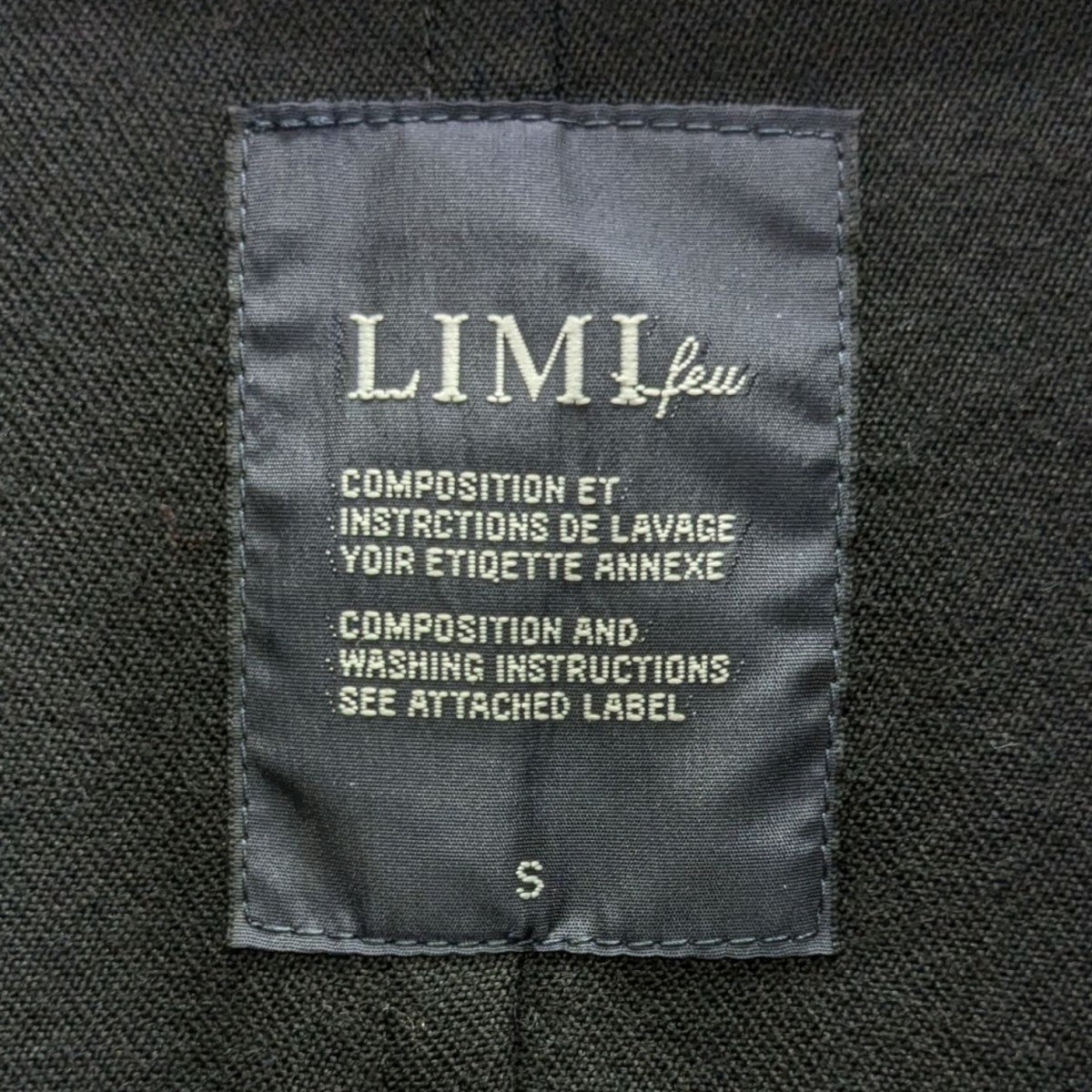 LIMI feu リミフゥ トップス ジャケット リミ フゥ20周年アニバーサリーコレクション「Lee」×「LIMI feu」表裏