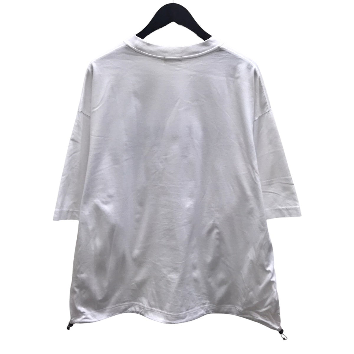 LOGO PRINT MASSIVE T-SHIRT WITH DRAWSTRINGS B 半袖Tシャツ