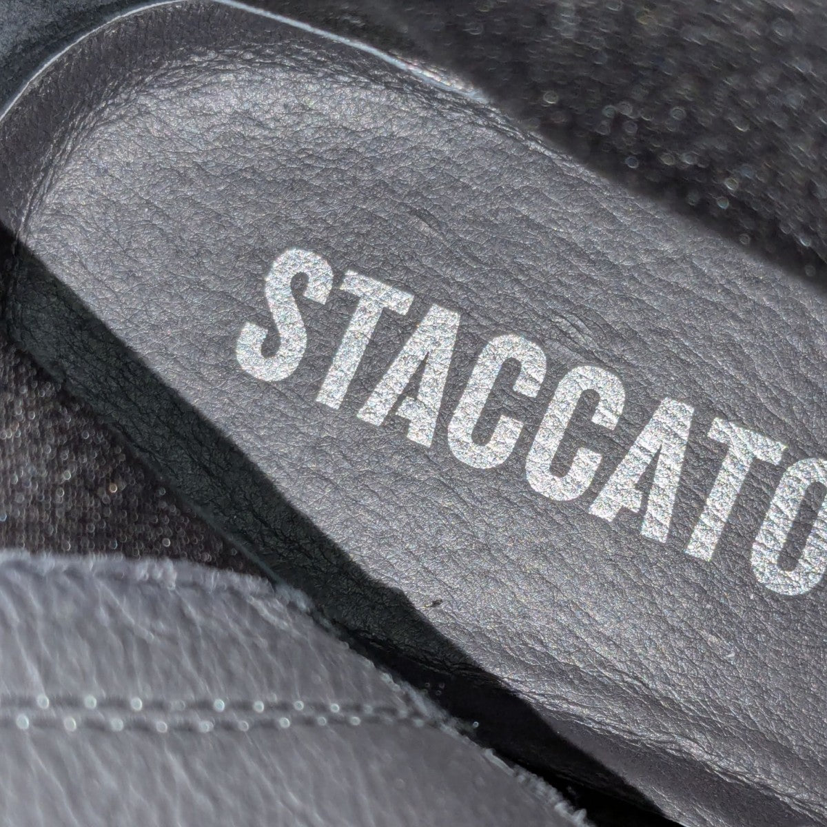 STACCATO リボンストレッチブーツ 古着・中古-6枚目のアイテム画像