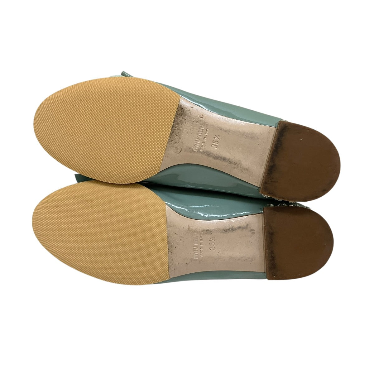 MIU MIU リボンフラットシューズ 古着・中古-5枚目のアイテム画像