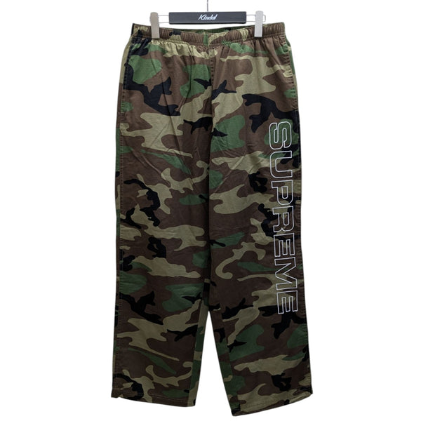 Supreme(シュプリーム) 25FWSpellout Embroidered Track Pantsカモ柄