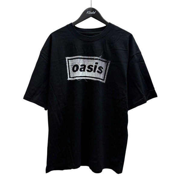 oasis グラフィックプリント Tシャツ Mサイズ 黒 oasis(オアシス) Thread logo TeeプリントTシャツ ブラック サイズ XL