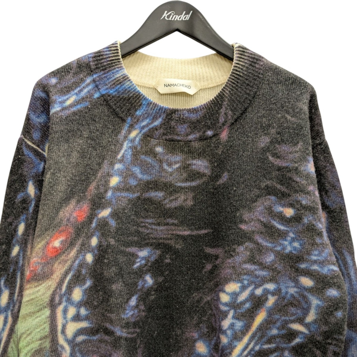 NAMACHEKO(ナマチェコ) GLADYS SWEATERマーブルニット マルチカラー