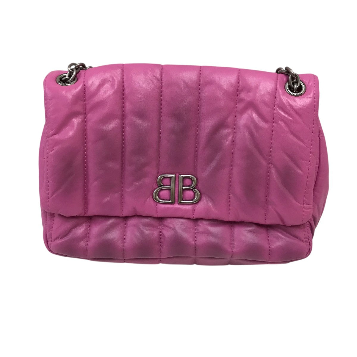 BALENCIAGA Monaco Mini Bag Quiltedショルダーバッグ／モナコ ミニ バッグ キルテッド 古着・中古-2枚目のアイテム画像