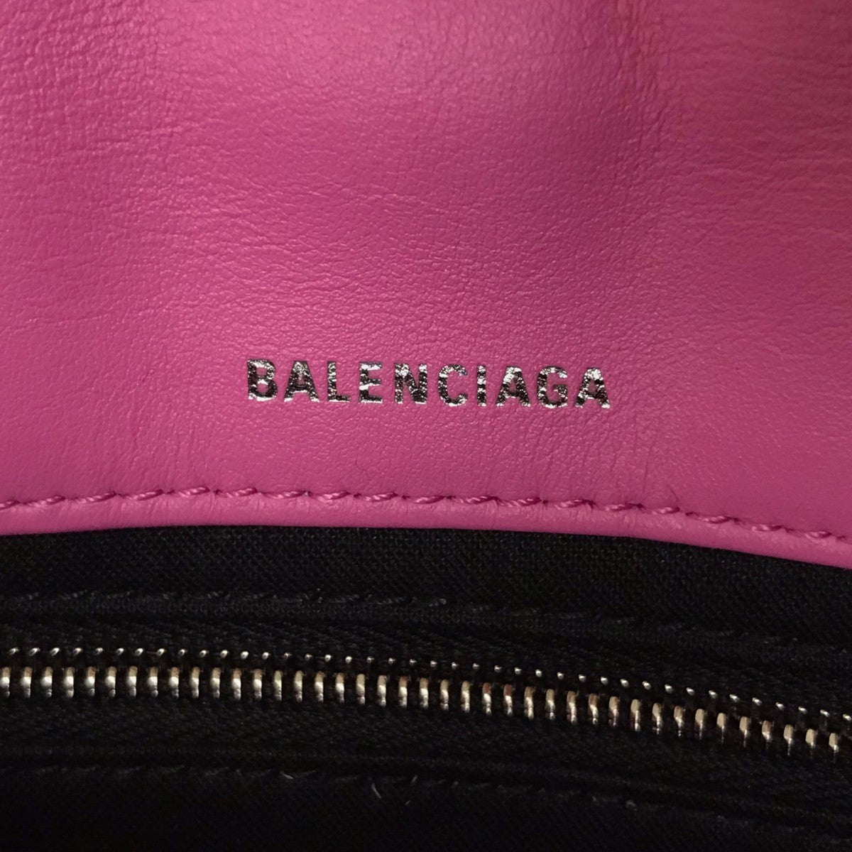BALENCIAGA Monaco Mini Bag Quiltedショルダーバッグ／モナコ ミニ バッグ キルテッド 古着・中古-9枚目のアイテム画像