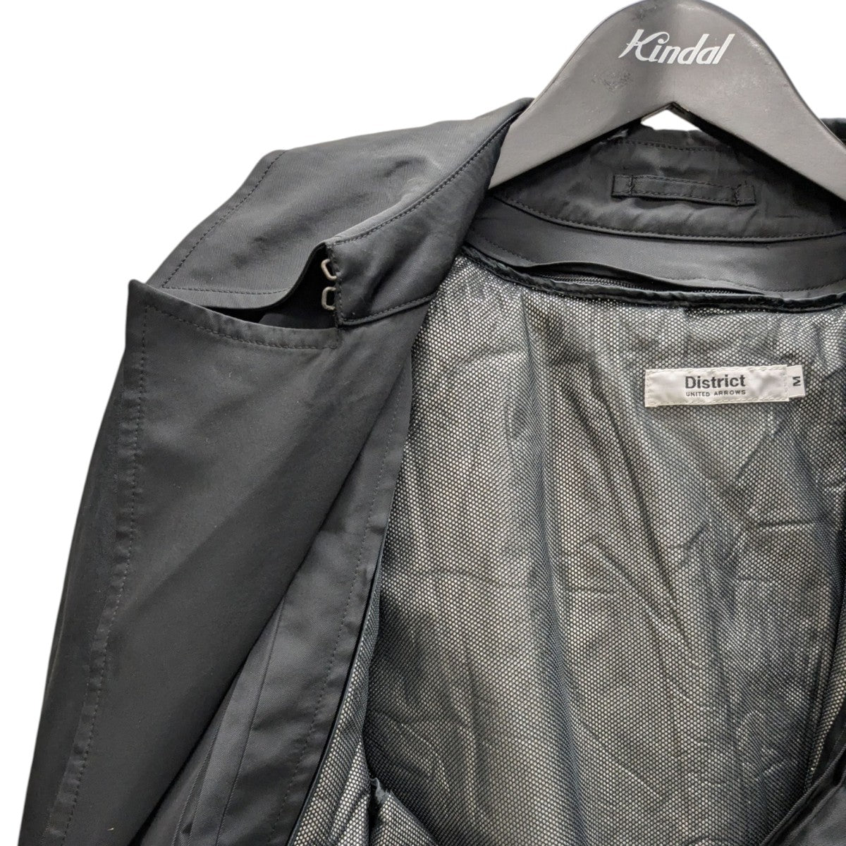 ライナー付きコート