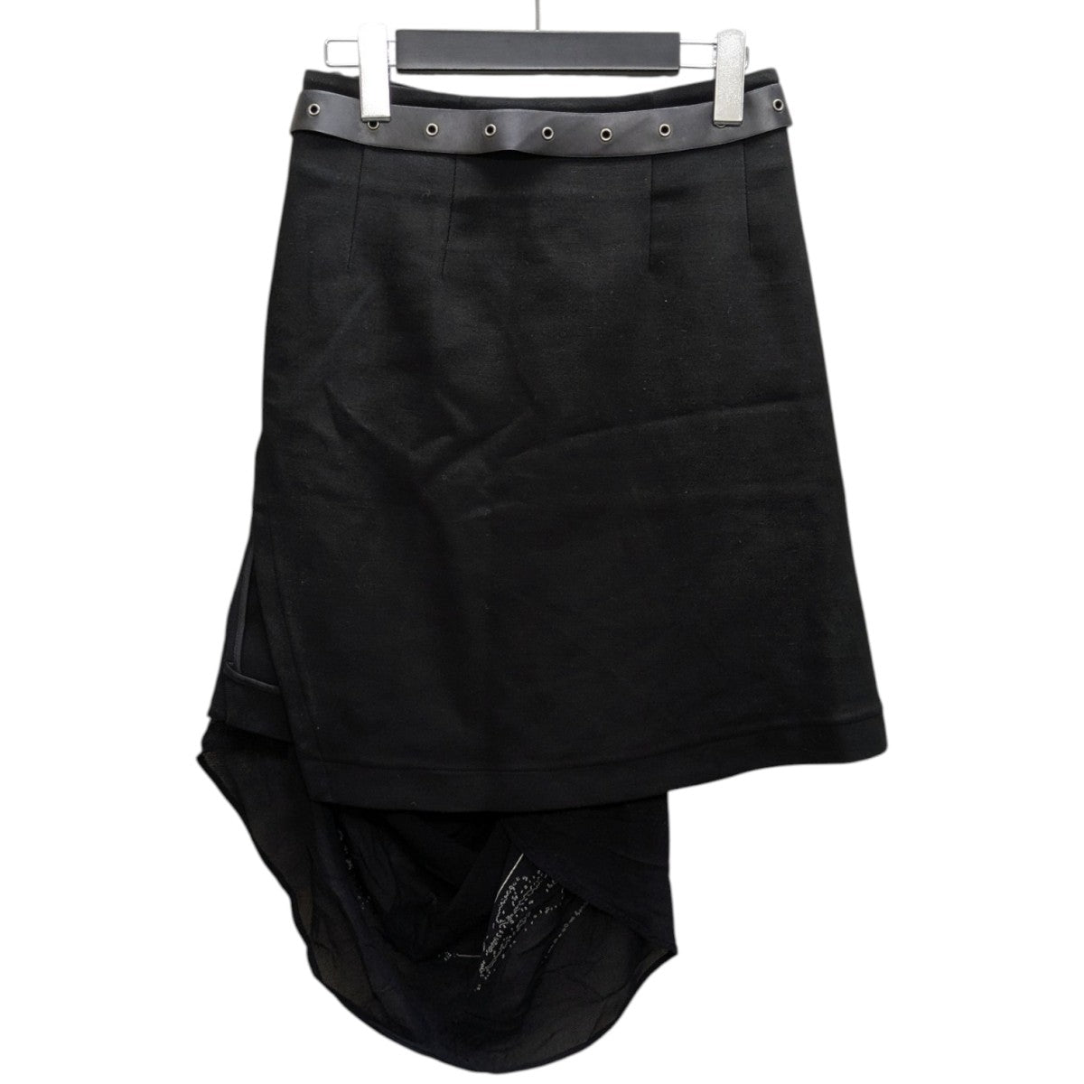HYEIN SEO 25AW GRAPHIC WRAP SKIRT W GARTER BELT ベルト付きラップスカート 古着・中古-2枚目のアイテム画像