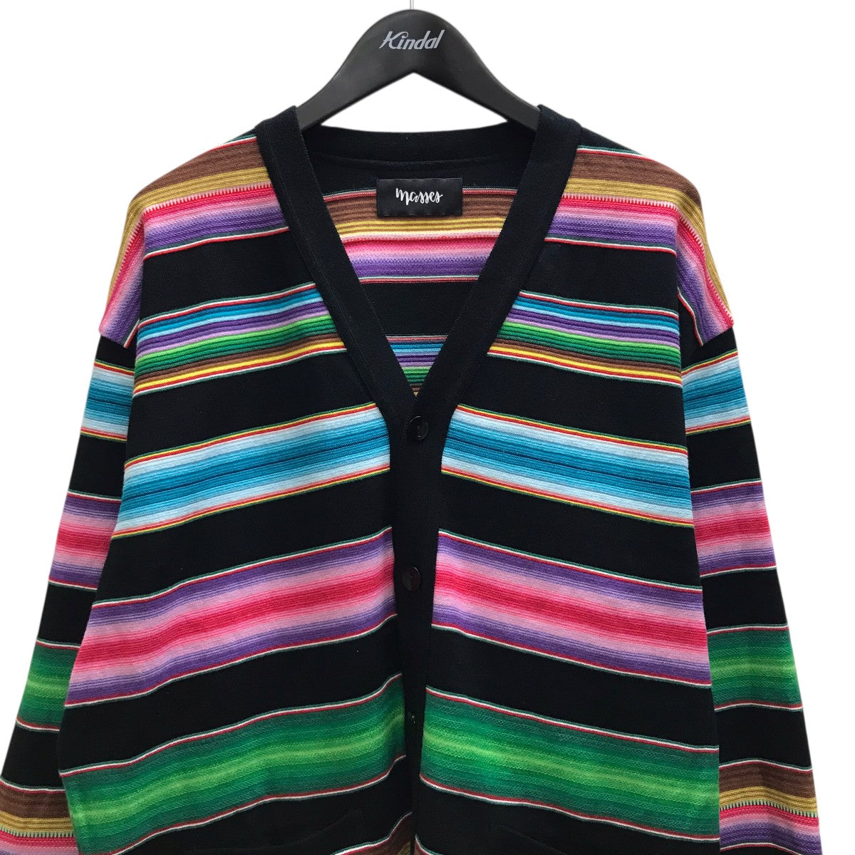 RUG COTTON CARDIGANニットカーディガン