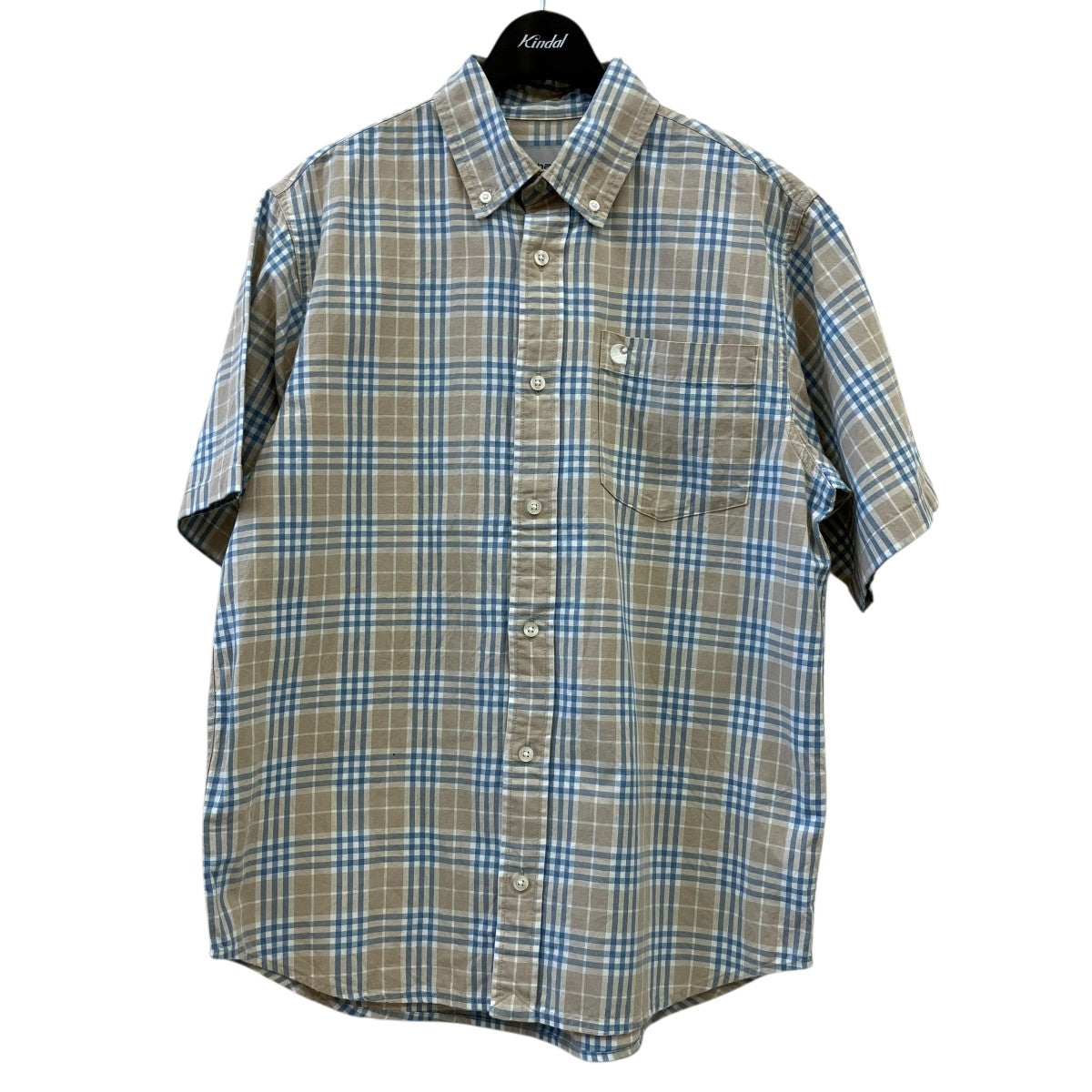 CarHartt ショートスリーブチェックシャツ24TR005518 古着・中古-1枚目のアイテム画像