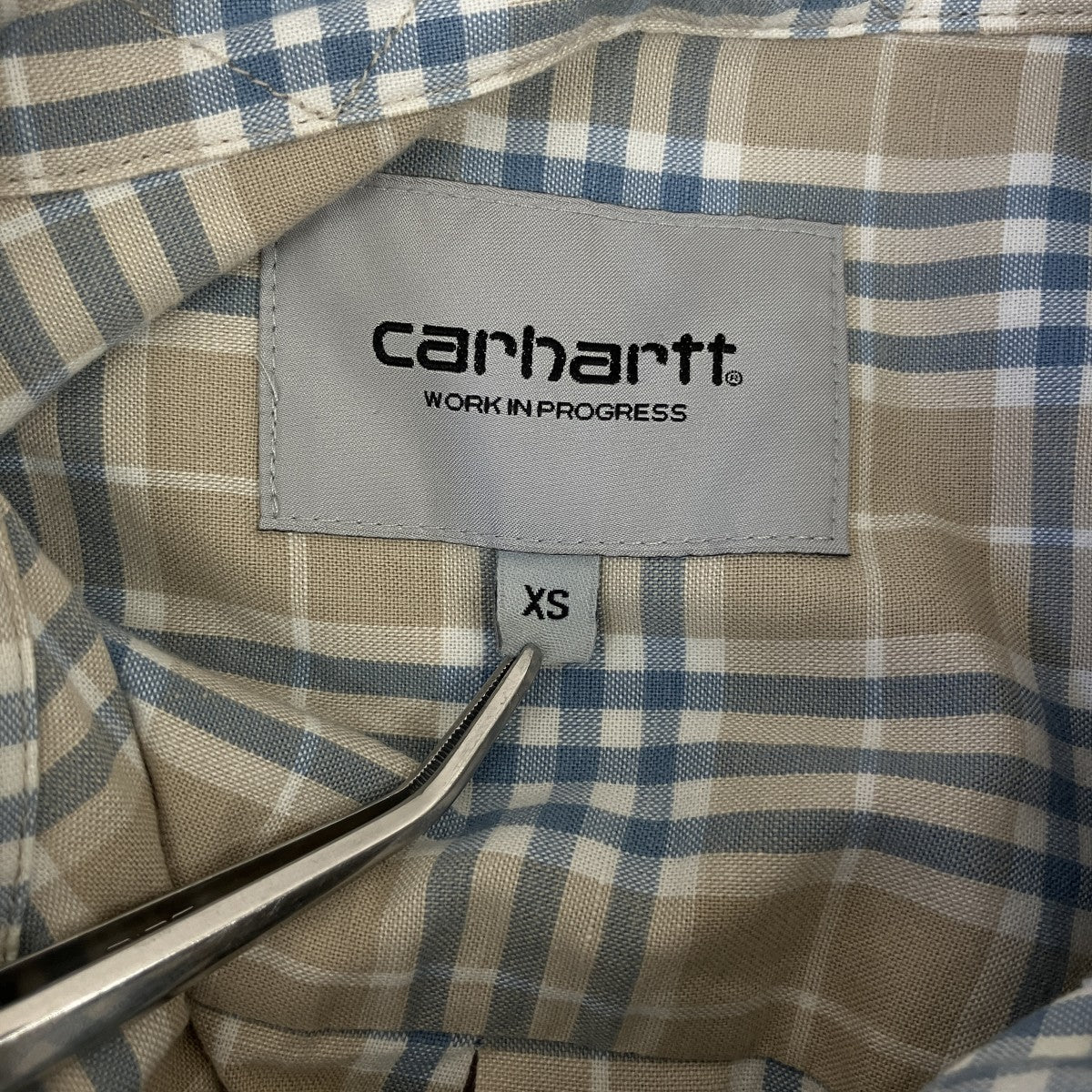 CarHartt ショートスリーブチェックシャツ24TR005518 古着・中古-5枚目のアイテム画像