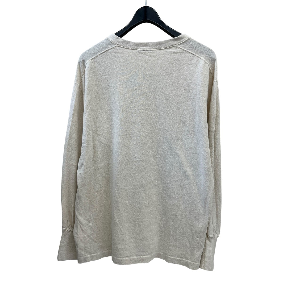 PHATEE HENRY NECK L S TEEヘンリーネックロングスリーブカットソー 古着・中古-2枚目のアイテム画像