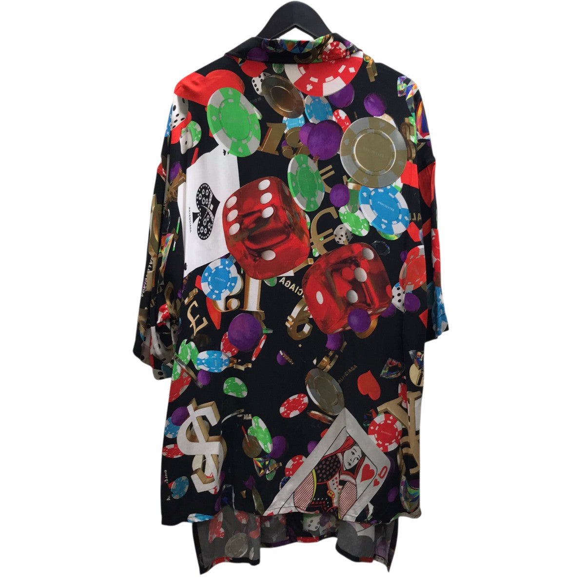 BALENCIAGA プリント半袖シャツ 古着・中古-3枚目のアイテム画像