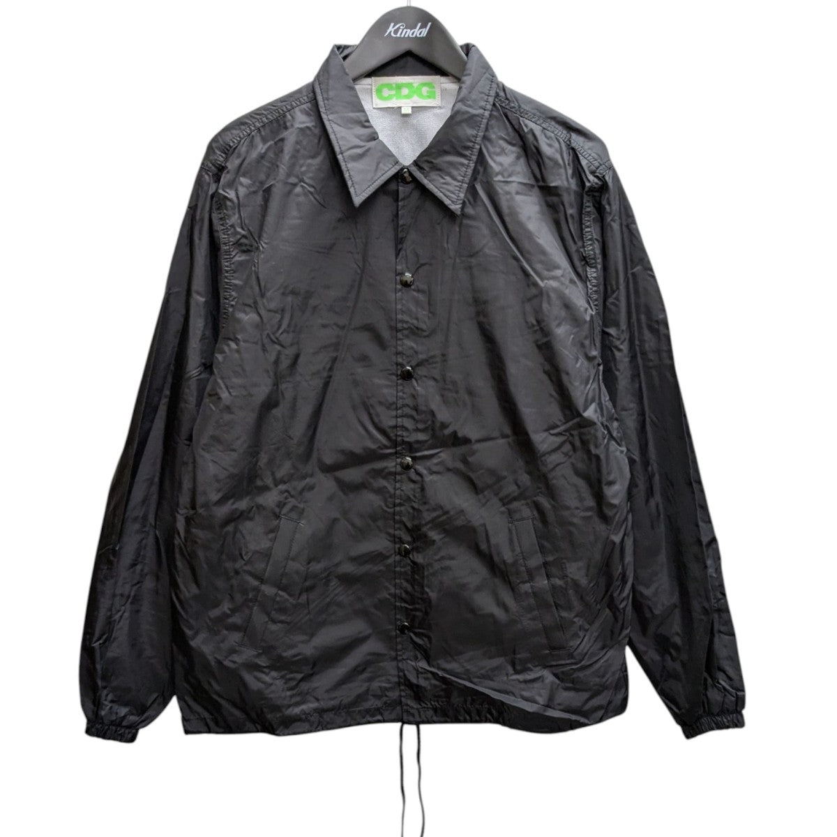 CDG(シーディージー) ナイロンコーチジャケット OA-J005 ブラック