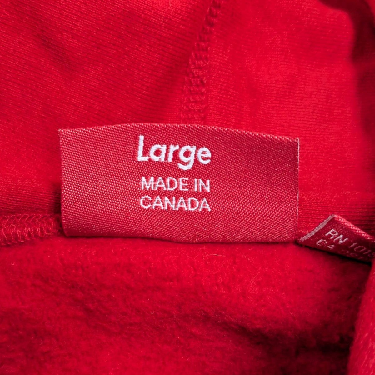 17AWPatent Chenille Arc Logo Hooded Sweatshirtスウェット 裏起毛プルオーバーパーカー