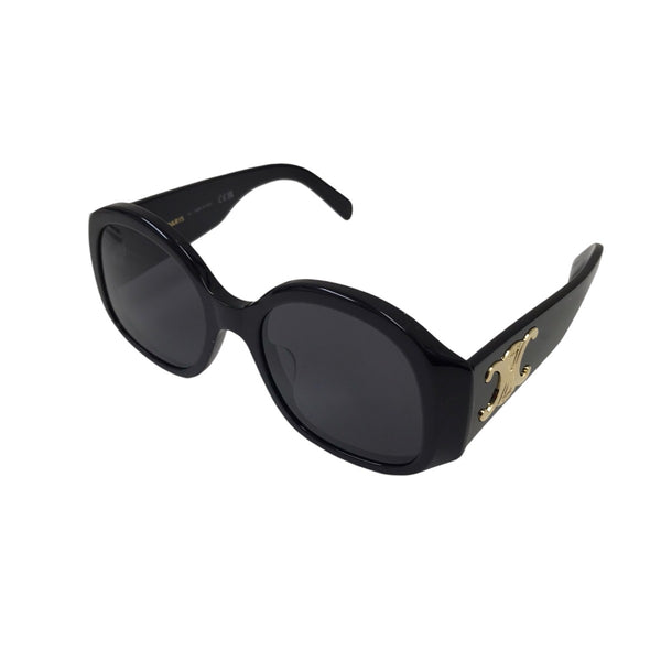 新品★CELINE サングラス ケース付き CELINE(セリーヌ) ケース トリオンフサングラス CL40305U ブラック
