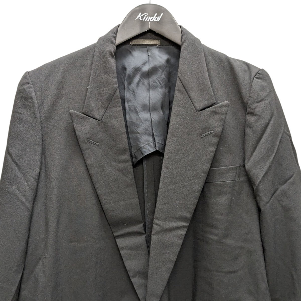 COMME des GARÇONS テーラードジャケット SS ウールサージ 製品縮絨 ジャケット（テーラードジャケット）｜COMME