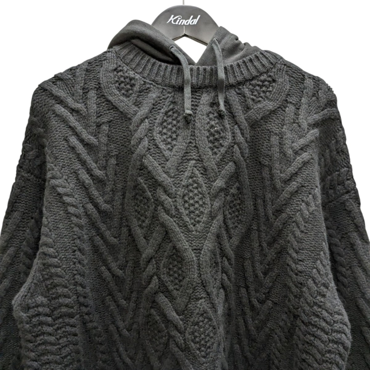 Supreme(シュプリーム) 25AW Cable Hooded Sweater ケーブルフード