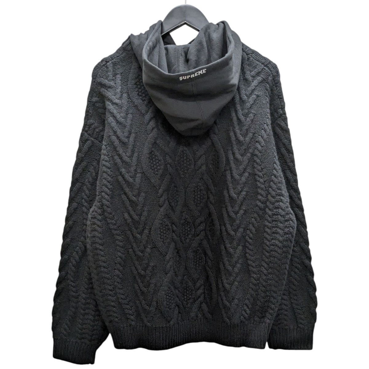 Supreme(シュプリーム) 25AW Cable Hooded Sweater ケーブルフード