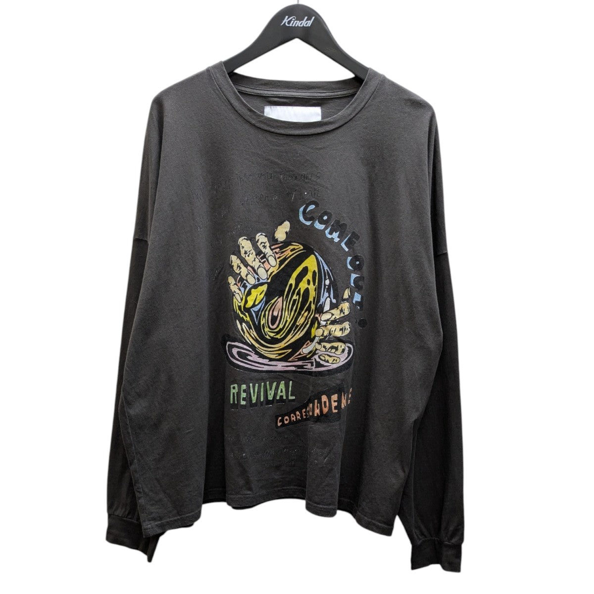 TEPPEI FURUYAMA 25AW Someout Long Sleeve T-Shirt プリントロングTシャツ 古着・中古-1枚目のアイテム画像