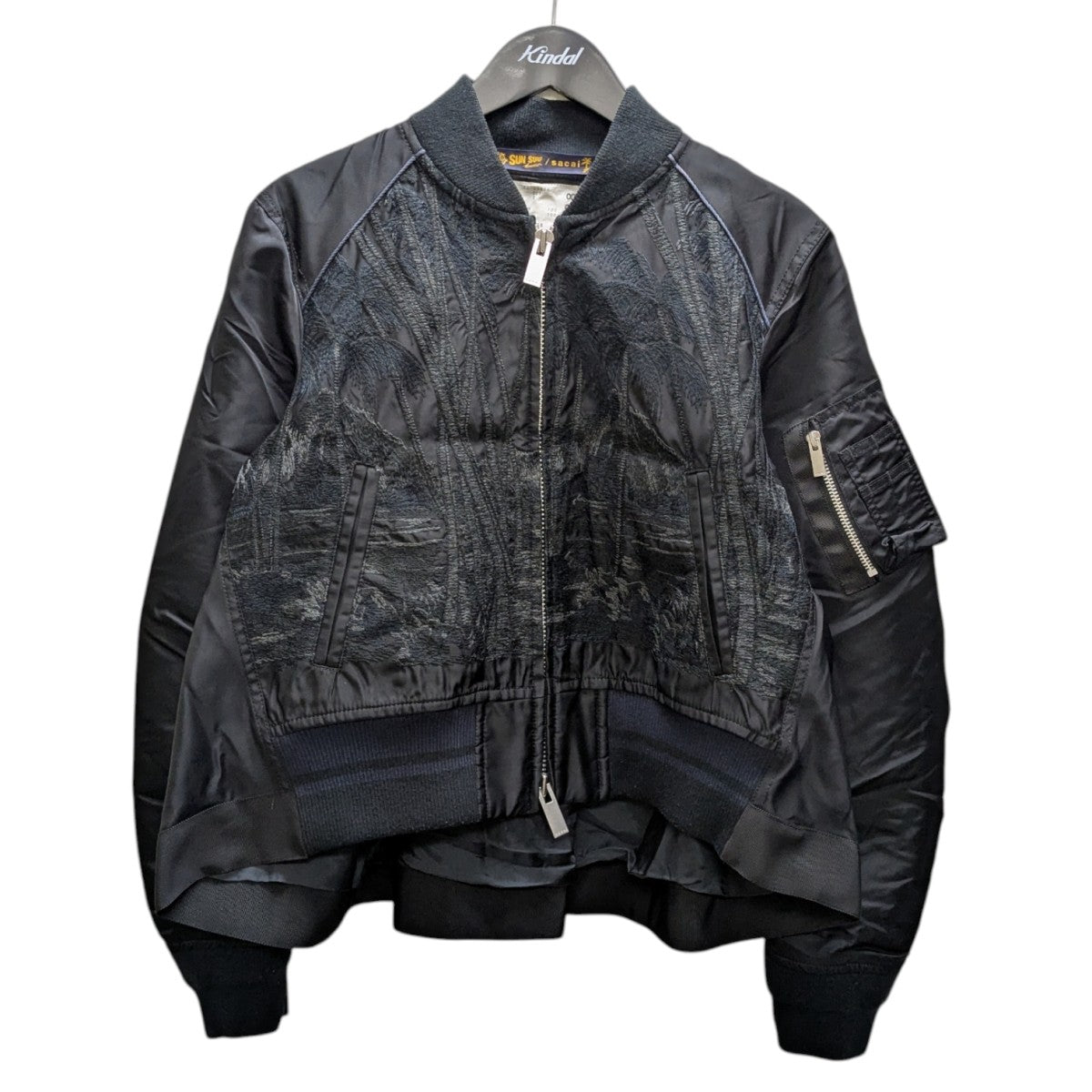 sacai×Sun Surf ジップブルゾン 20-04828 ブラック サイズ 2｜【公式