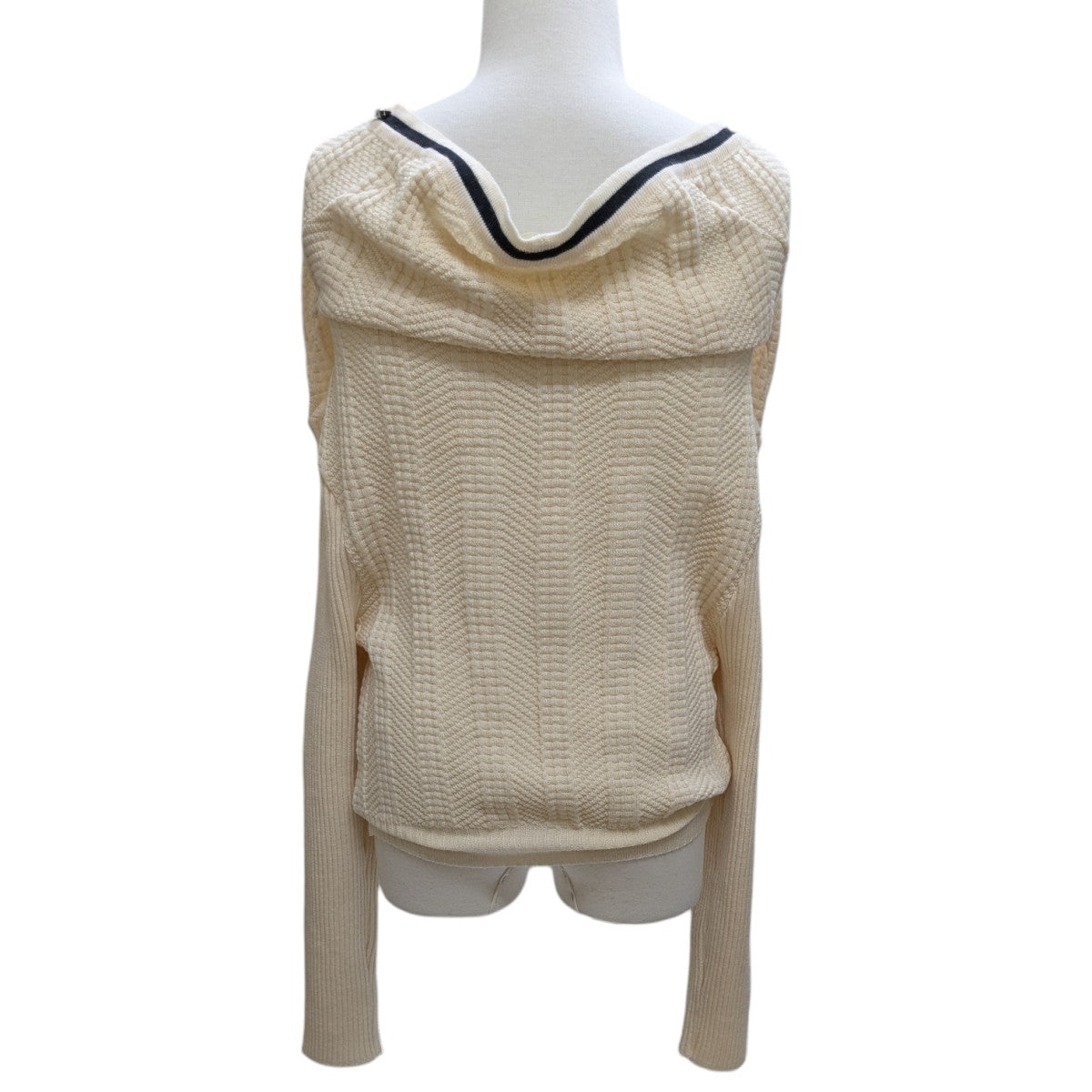 Y／project 【CLASSIC RUFFLE NECKLACE CARDIGAN】ニットカーディガン 古着・中古-3枚目のアイテム画像