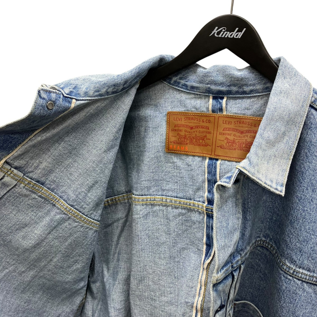 LEVI’S×BEAMS デニムジャケット 古着・中古-5枚目のアイテム画像