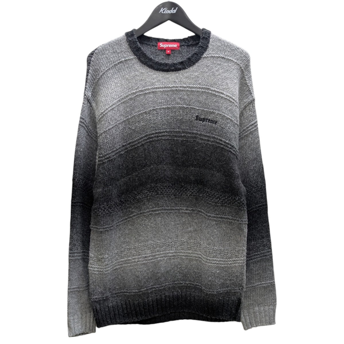 【Gradient stripe sweater】グラデーションニット