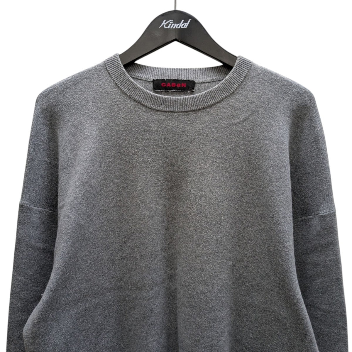 CABaN(キャバン) コットンカシミヤ クルーネックプルオーバー 59-02-94