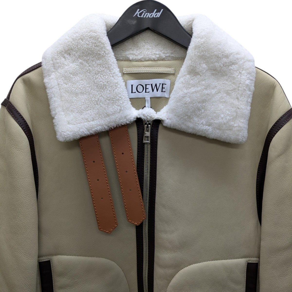 LOEWE(ロエベ) shearling aviator jacket ムートンジャケット