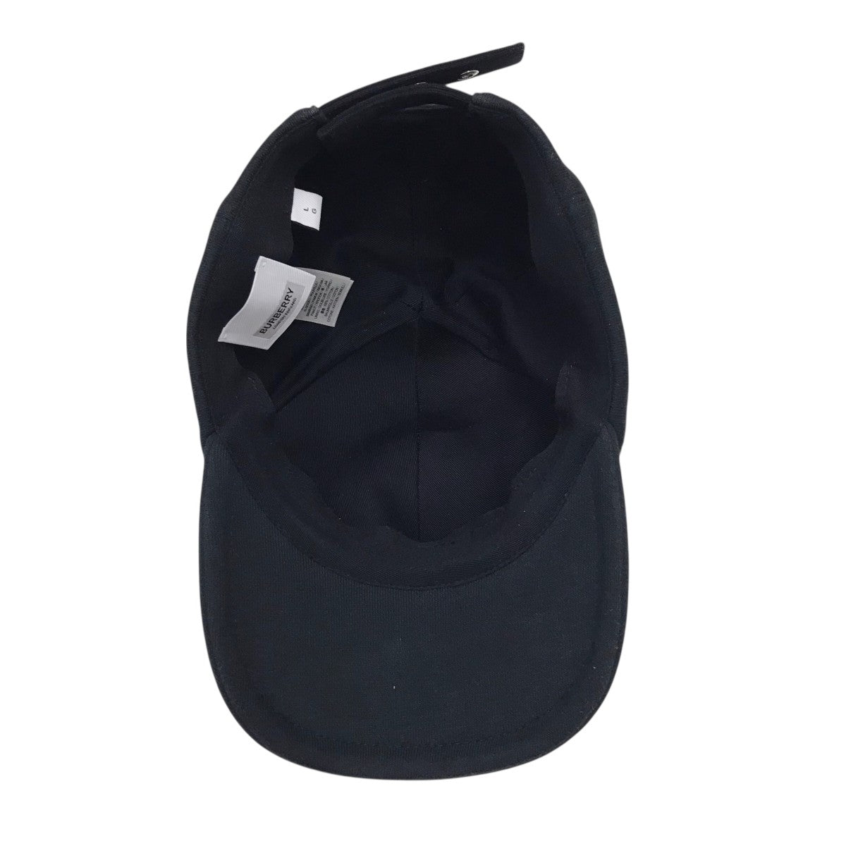 BURBERRY(バーバリー) キャップ 8038141 ブラック サイズ L｜【公式