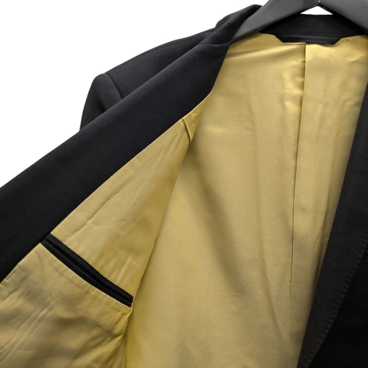 【良品】メゾンマルジェラ　テーラードジャケット　ここのえ期　2009SS　48 Maison Margiela（メゾンマルジェラ）テーラードジャケット 黒 サイズ