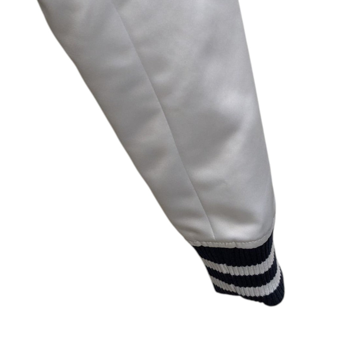 GREG LAUREN SATIN VARSITY TRUCKER FRONTサテンバーシティジャケット 古着・中古-3枚目のアイテム画像
