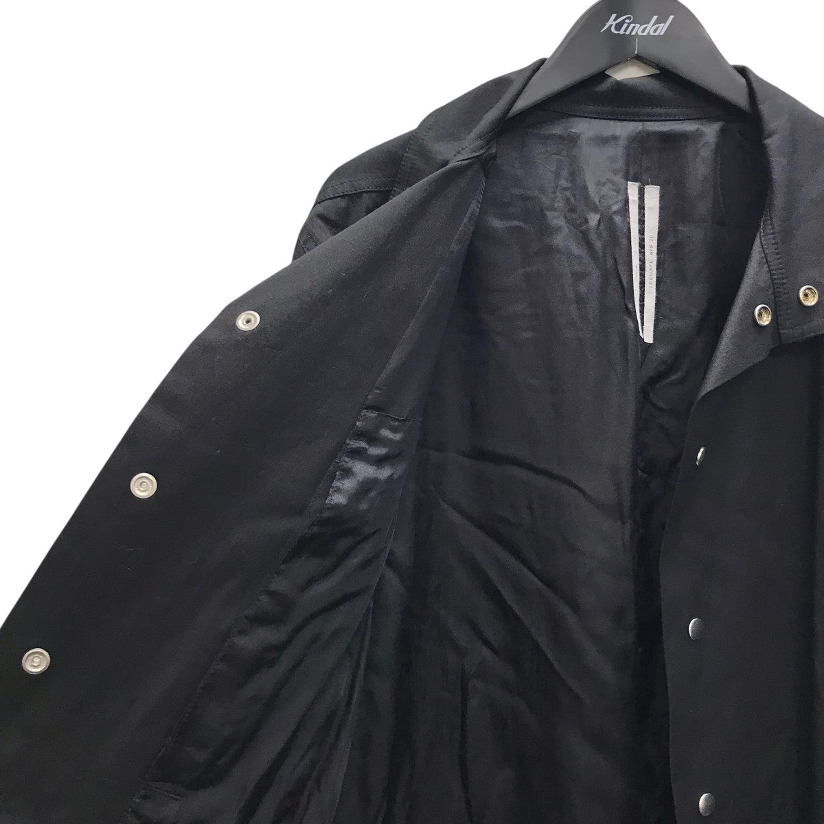 RICK OWENS Bauhaus Coat ロングコート 古着・中古-4枚目のアイテム画像